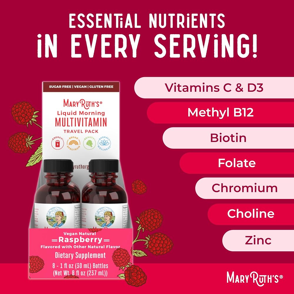 MARYRUTH'S Liquid Morning Multivitamin Travel Pack - 8 Pack - image 7