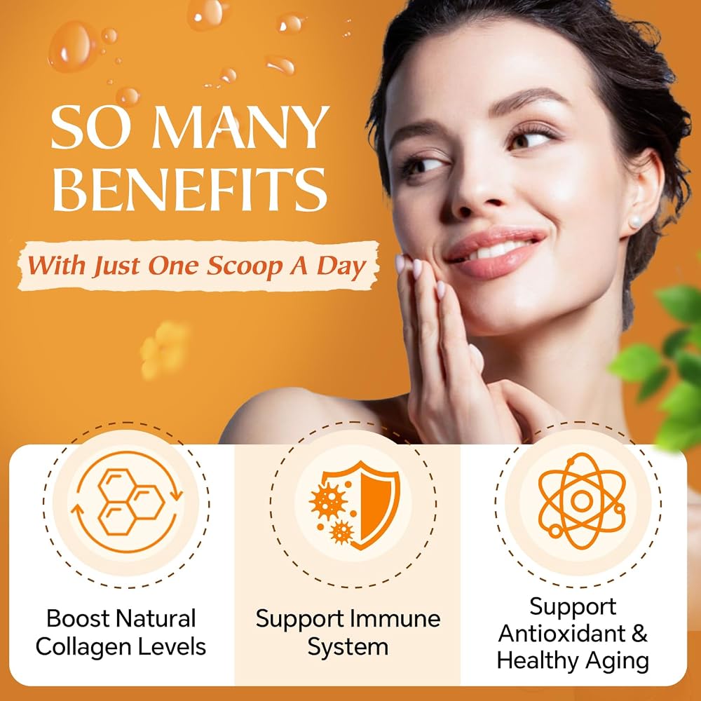 NATURE TARGET Multi Collagen Peptides Powder - 35 Servings - image 5