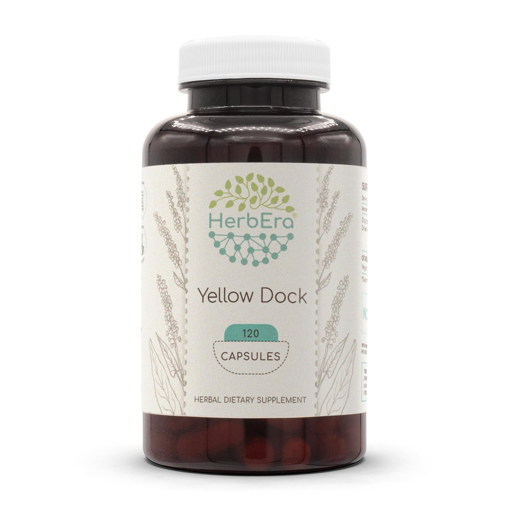 HerbEra Yellow Dock 60/120 Capsules