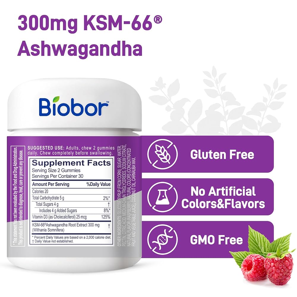 Biobor Ashwagandha Immunity Gummies