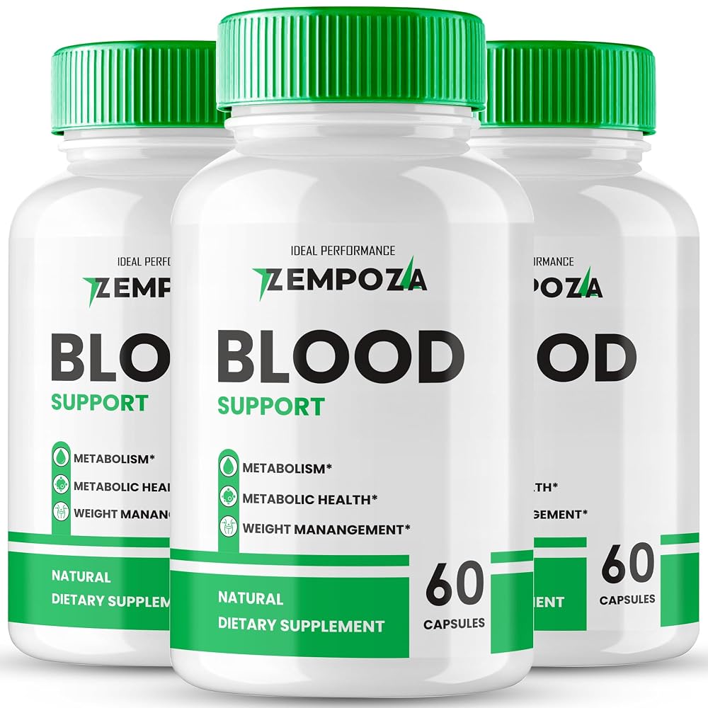IDEAL PERFORMANCE Zempoza Blood Formula Supplement - 180 Capsules