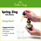 SISTER SAGE Spring Zing, All Natural Nettles Extract