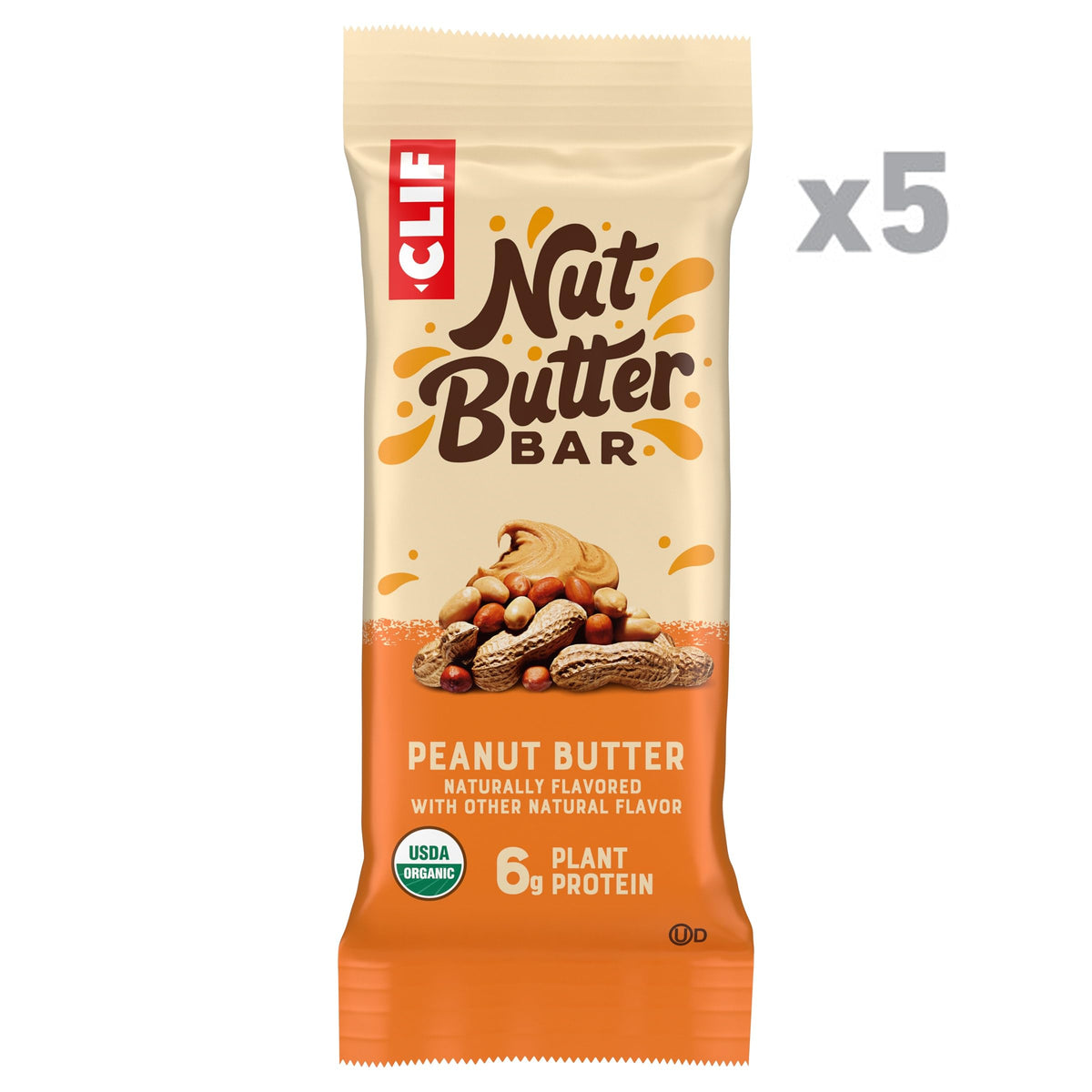 CLIF Bar Nut Butter Peanut Butter Energy Snack Bar - 5 Pack - image 3