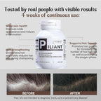 Biogency Piliant Hair Care Natural Supplement - NAD+ Vitamin Folic