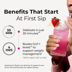 HUM Flatter Me Fiber Supplement for Women & Men