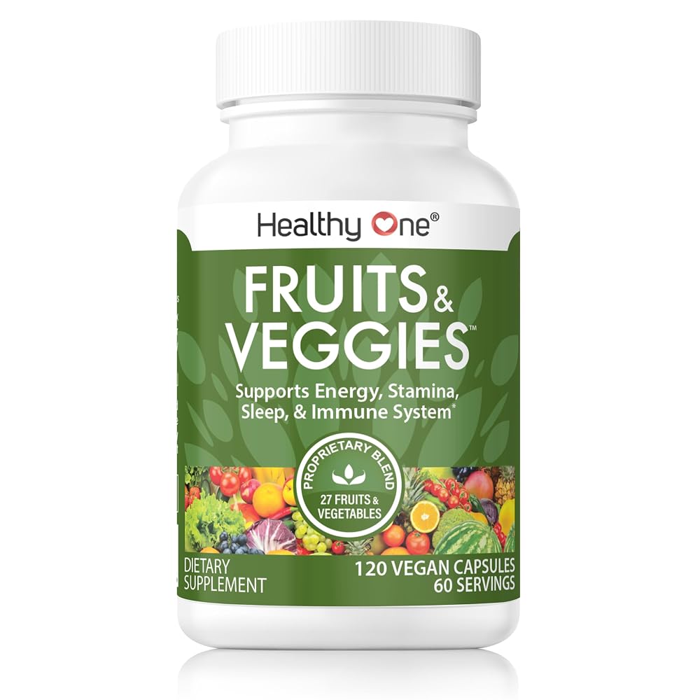 Healthy One Fruits & Veggies 27-in-1 Formula - 120 Capsules