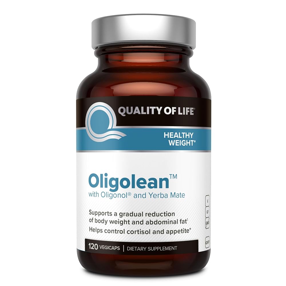 Quality of Life Oligolean Metabolism Support - 120 Vegetarian Capsules