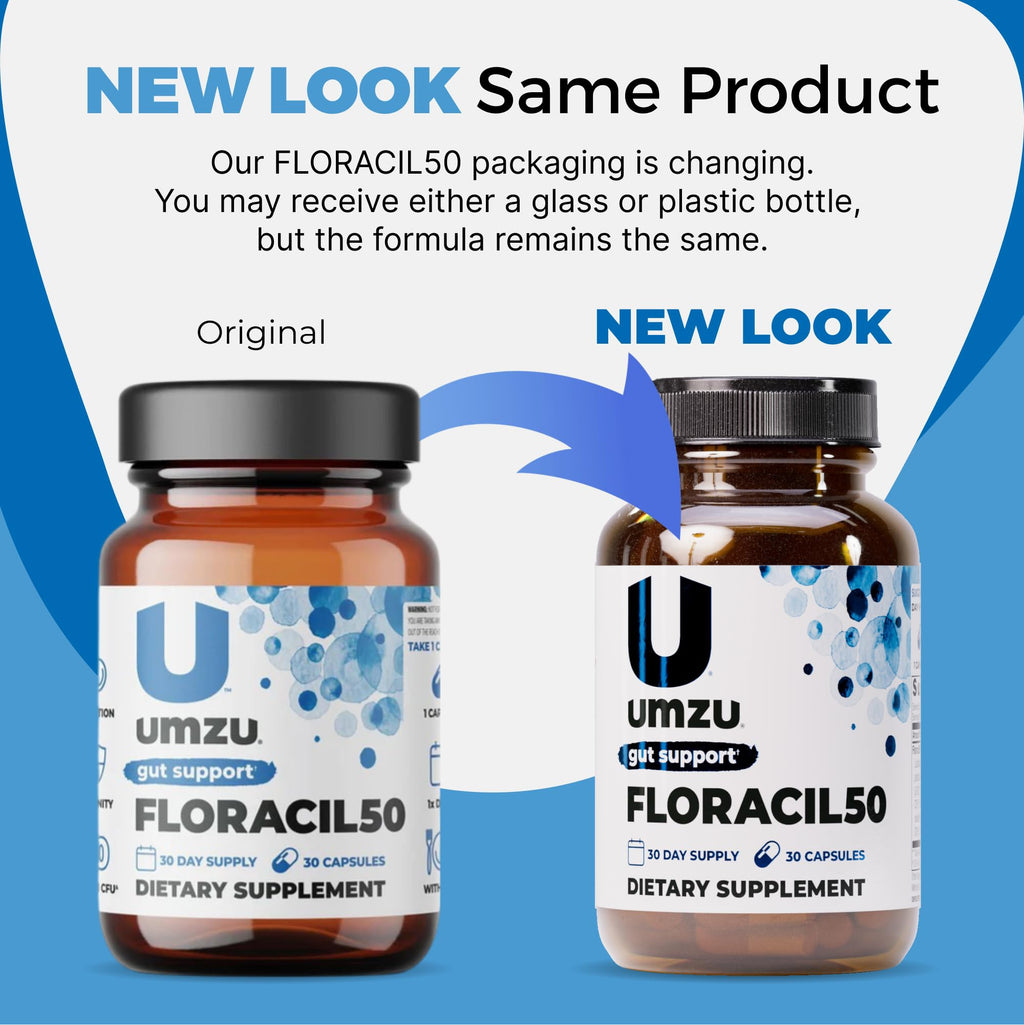UMZU Floracil50 Probiotic Supplement 50 Billion CFU - 30 Capsules - image 9