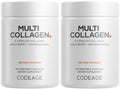 Codeage Multi Collagen Capsules, 5 Types with Ashwagandha - 180 Count
