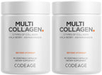 Codeage Multi Collagen Capsules, 5 Types with Ashwagandha - 180 Count