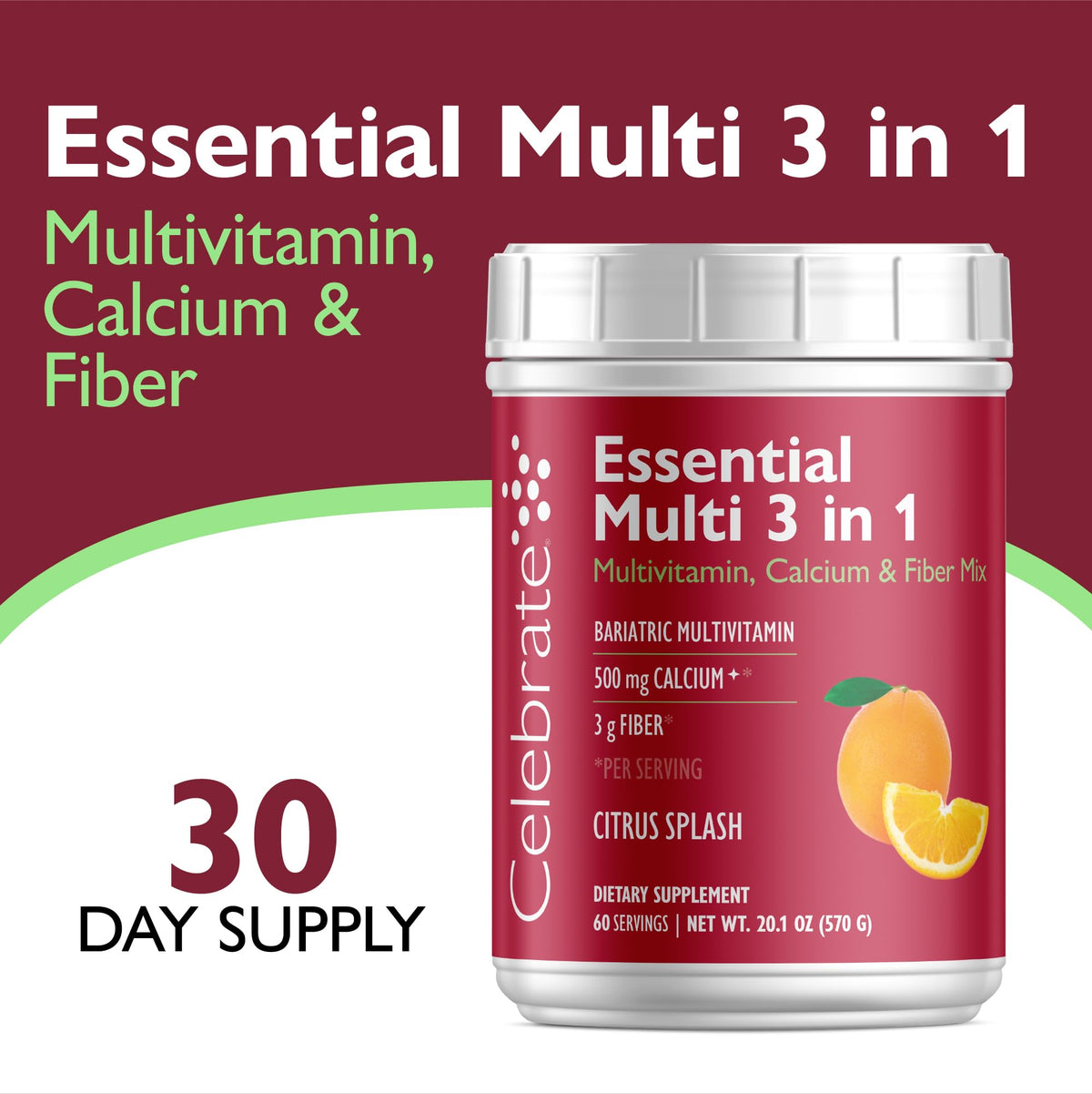 Celebrate Vitamins 3-in-1 Bariatric Multivitamin with Calcium Citrate - image 2