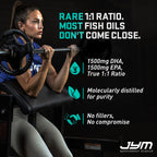 JYM Supplement Science Omega Fish Oil EPA DHA - 120 Softgels - image 6