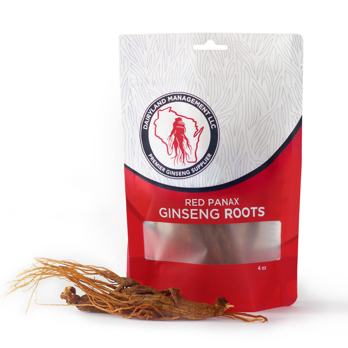 Dairyland Management LLC Authentic Panax Ginseng Roots! 6 yr. Old