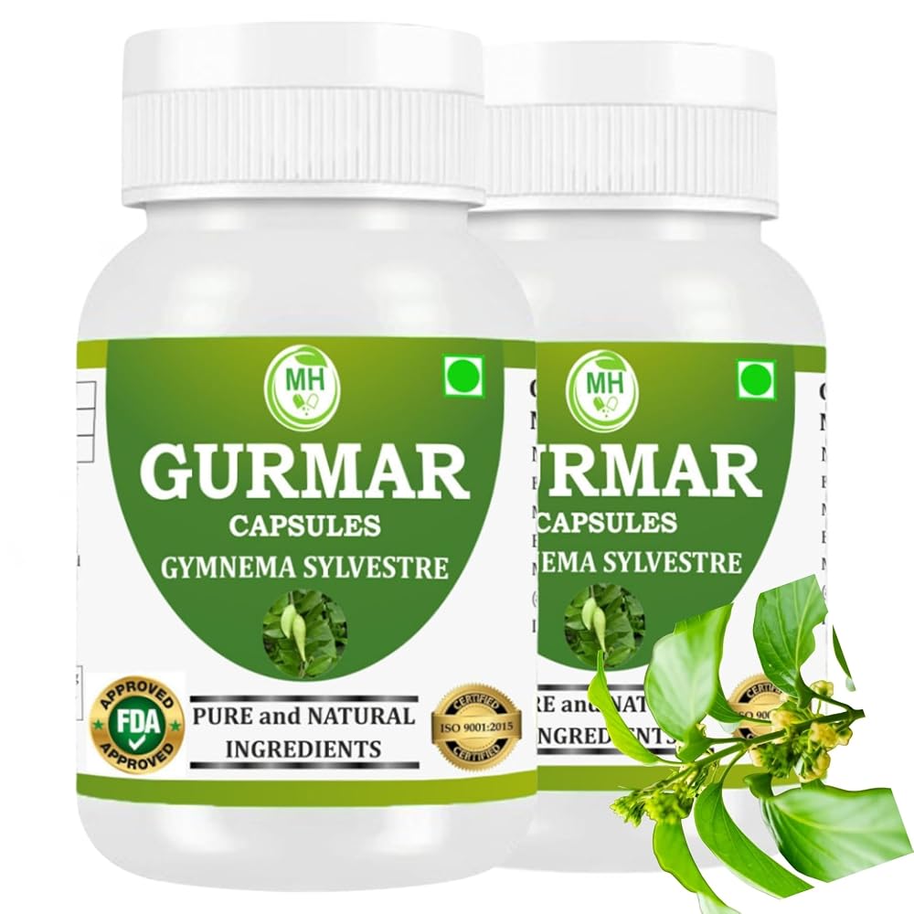 Morsan Healthcare Gurmar Gymnema Sylvestre 500mg - 120 Capsules