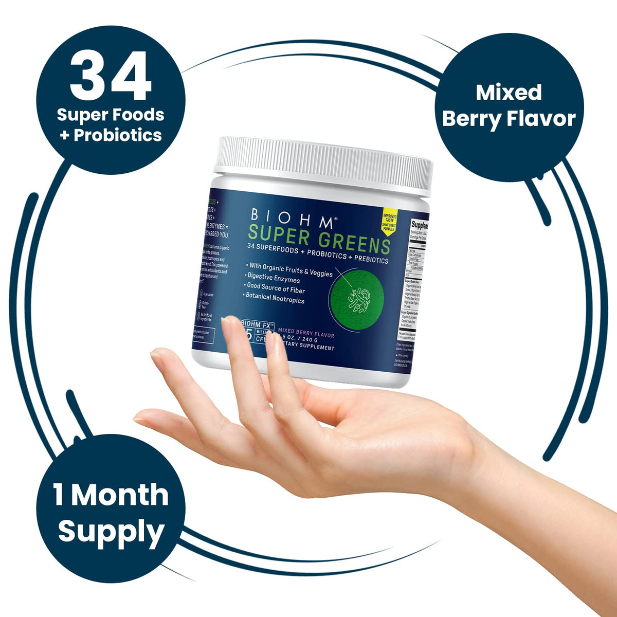 BIOHM Essential Super Reds & Greens