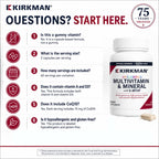 Kirkman Children's Multivitamin & Mineral with 5-MTHF - 120 Tablets - image 8