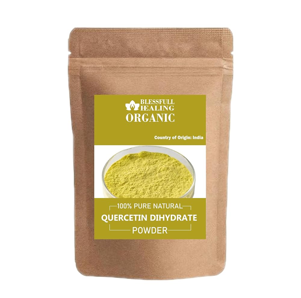 Blessfull Healing Organic Quercetin Dihydrate Powder - 100g