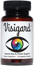 Visigard Natural Eye and Vision Support Supplement - 30 Vegetarian Capsules