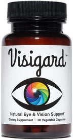 Visigard Natural Eye and Vision Support Supplement - 30 Vegetarian Capsules