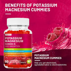 Vegavero Potassium Magnesium Gummies - Magnesium Glycinate Gummies
