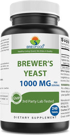 Brieofood Brewers Yeast 1000 mg - 240 Tablets