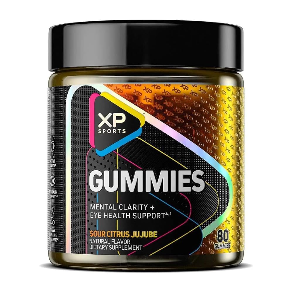 VitaBoost Performance Sports Gummies Mental Clarity & Eye Health - 80 Gummies