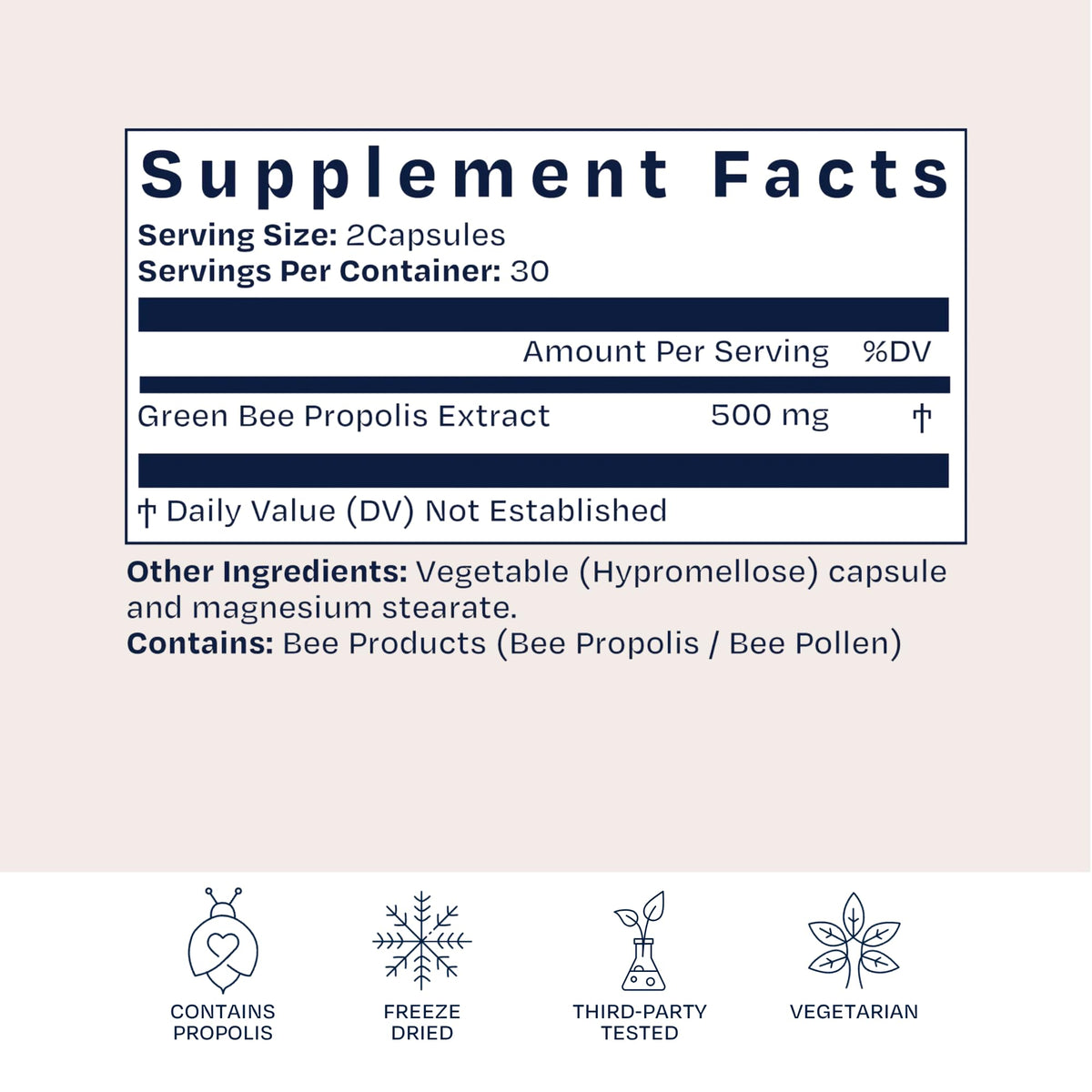 BioPure Brazilian Green Propolis Immune Support - 60 Capsules - image 3
