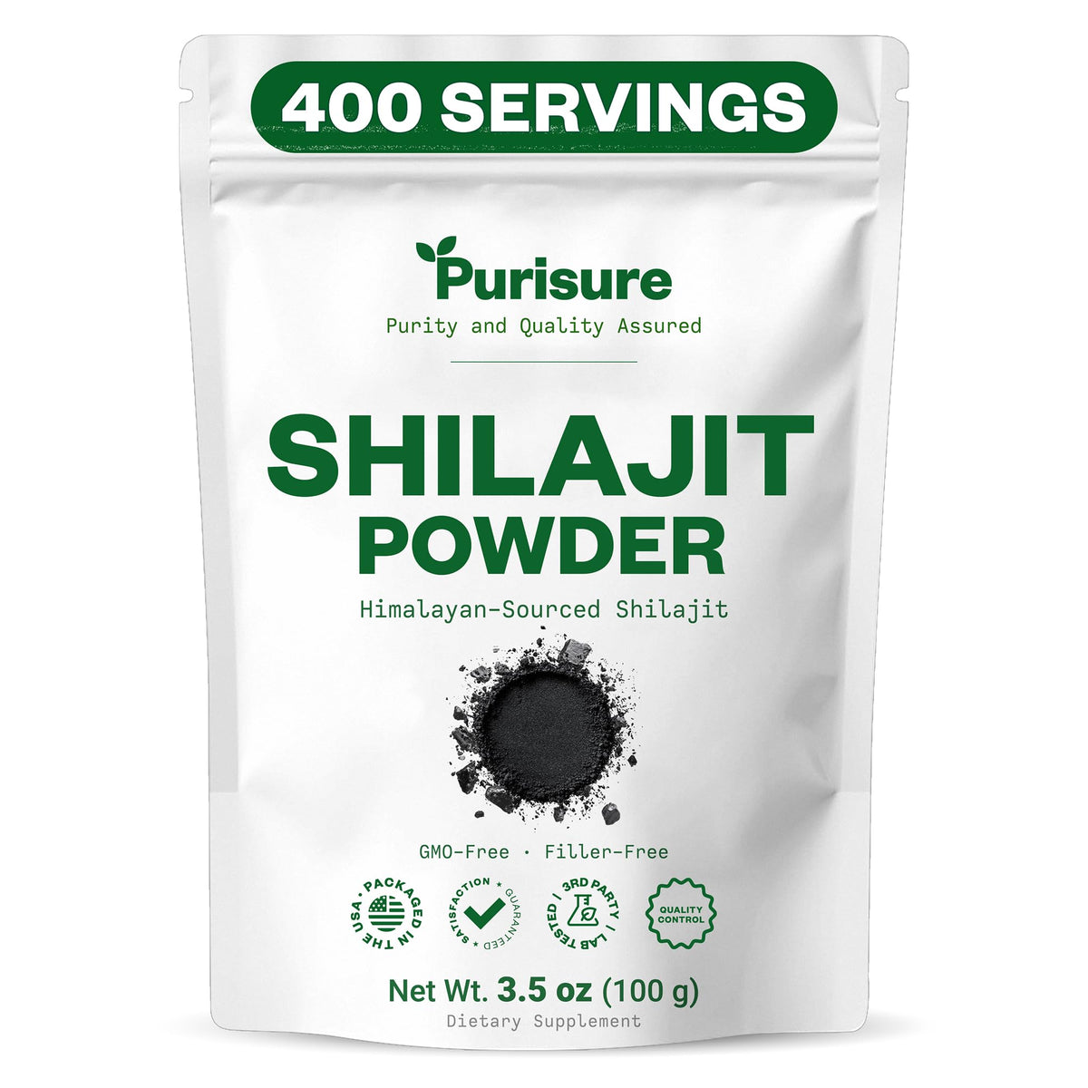 Purisure Shilajit Supplement Powder for Energy - 100g