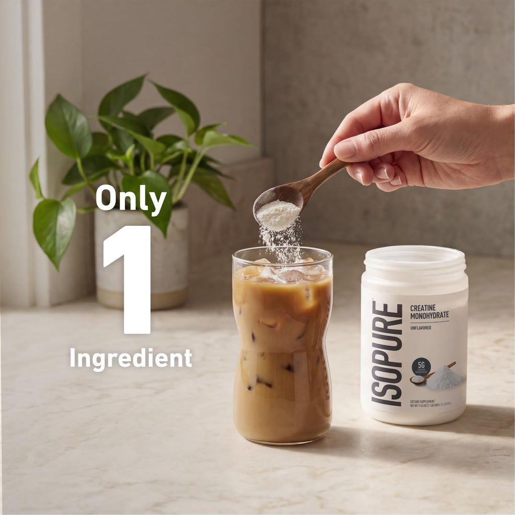 Isopure 100% Pure Creatine Monohydrate Powder - 100 Servings - image 5