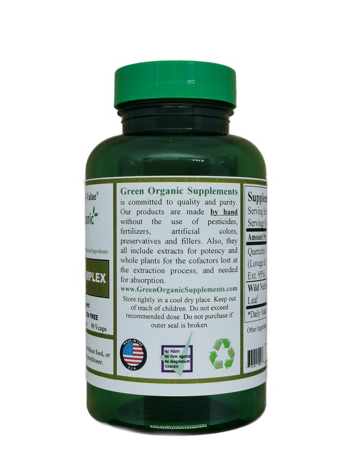 Green Organic Supplements Hormonal Balance - 90 Capsules