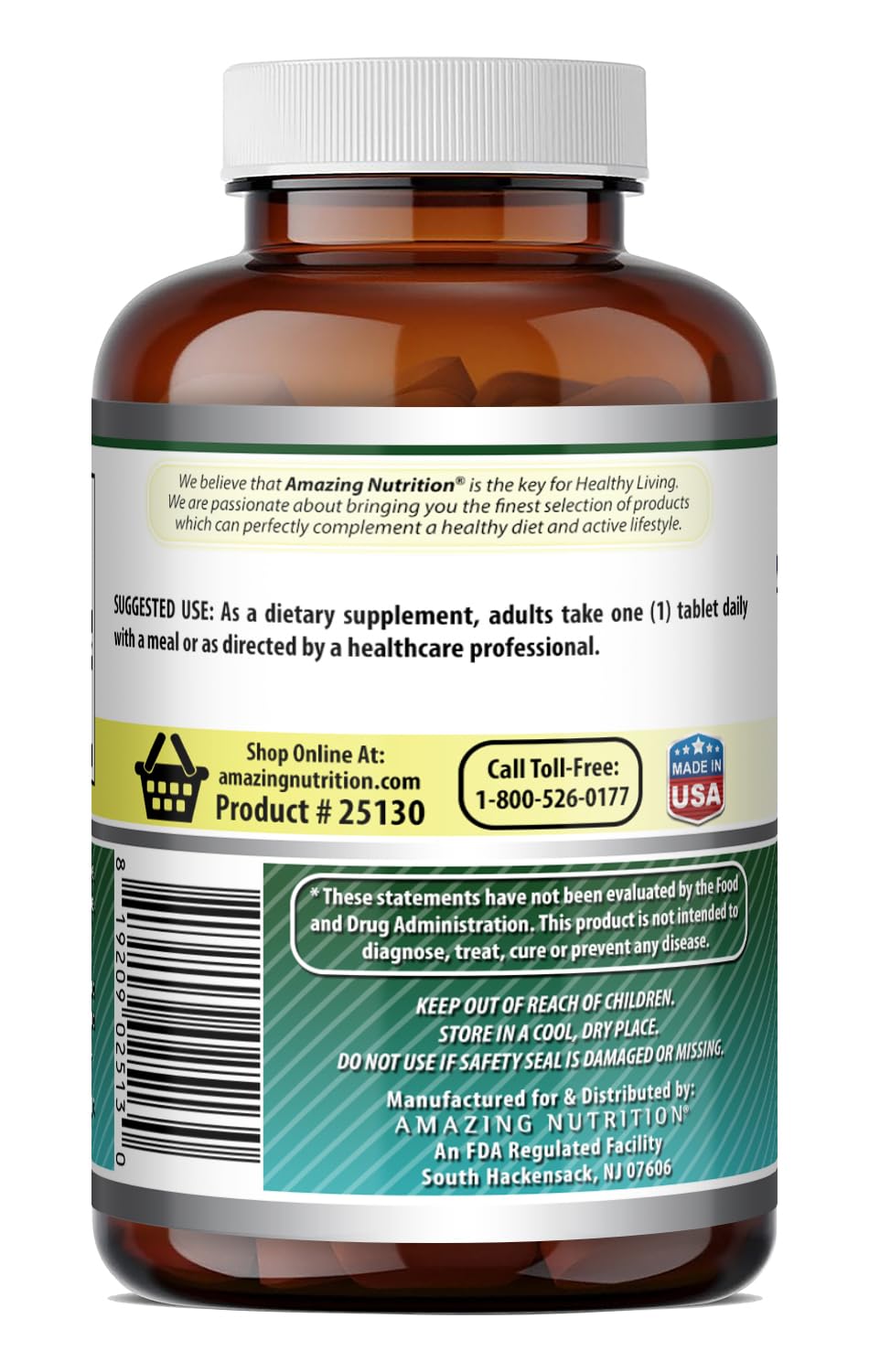 Amazing Nutrition Biotin 15000 Mcg - 240 Tablets - image 5
