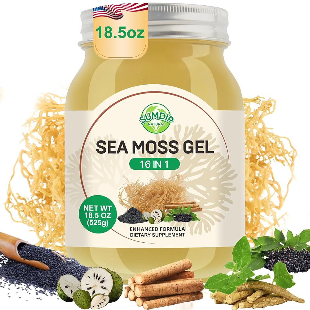 SumDIP Sea Moss Gel - Irish Seamoss Gel