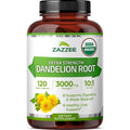 Zazzee USDA Organic Dandelion Root 10:1 Extract, 3000 mg Strength