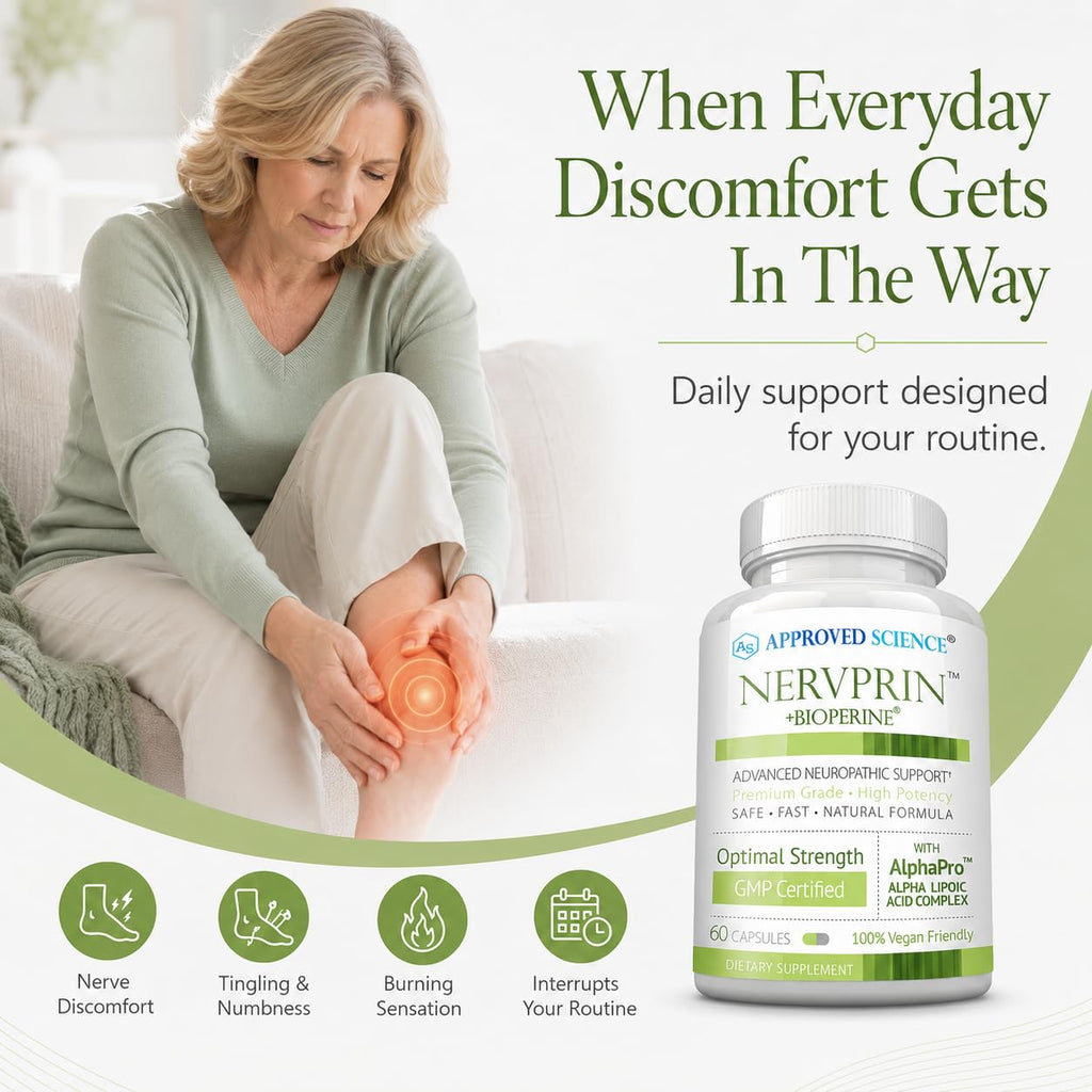 Approved Science® Nervprin - 60 Capsules