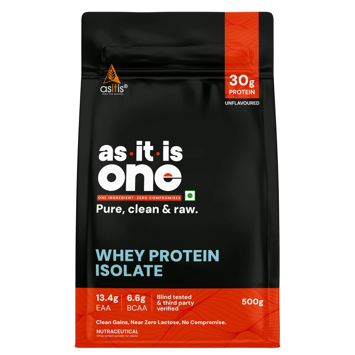 Asitis Nutrition AS-IT-is Nutrition Whey Protein Concentrate 80%
