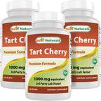 Best Naturals Tart Cherry Extract 1000 mg 120 Capsules