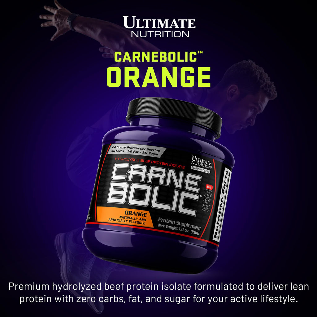 Ultimate Nutrition CarneBOLIC Beef Protein Isolate, Sample Pack