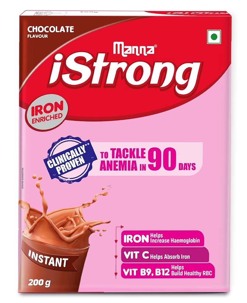 Manna i Strong Iron Fortified Women's Health Drink Mix - 400g