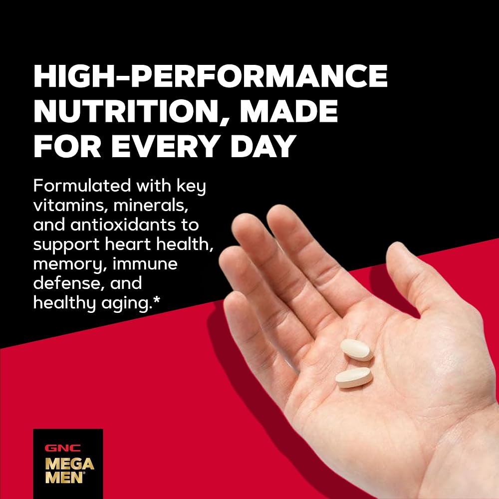 GNC Mega Men 50 Plus Multivitamin