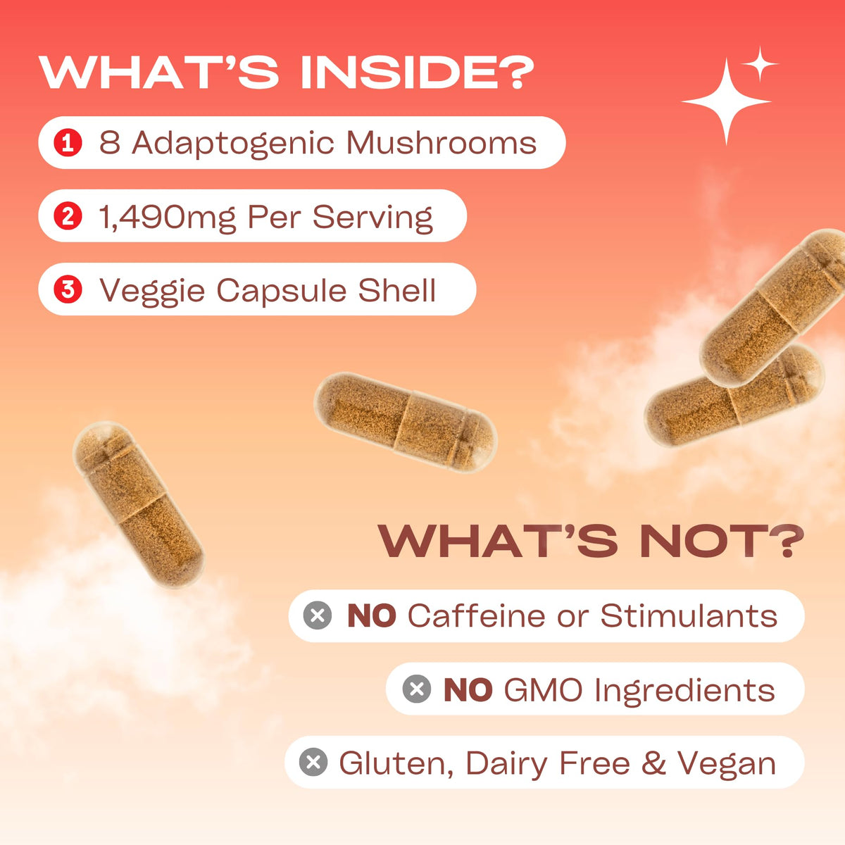 GOBIOTIX Focus Lion's Mane Supplement - 90 Capsules - image 6