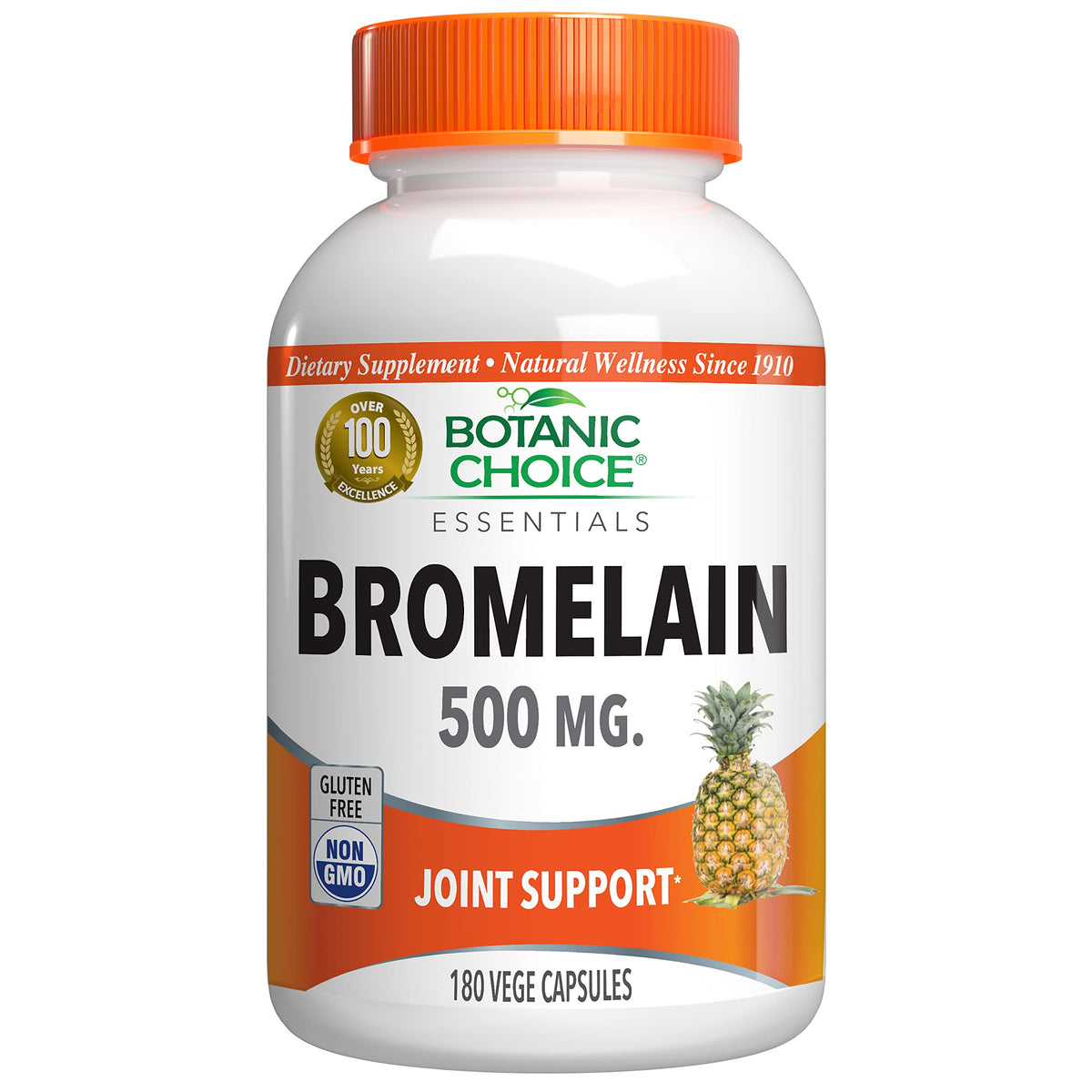Botanic Choice Bromelain 500 mg - 180 Capsules