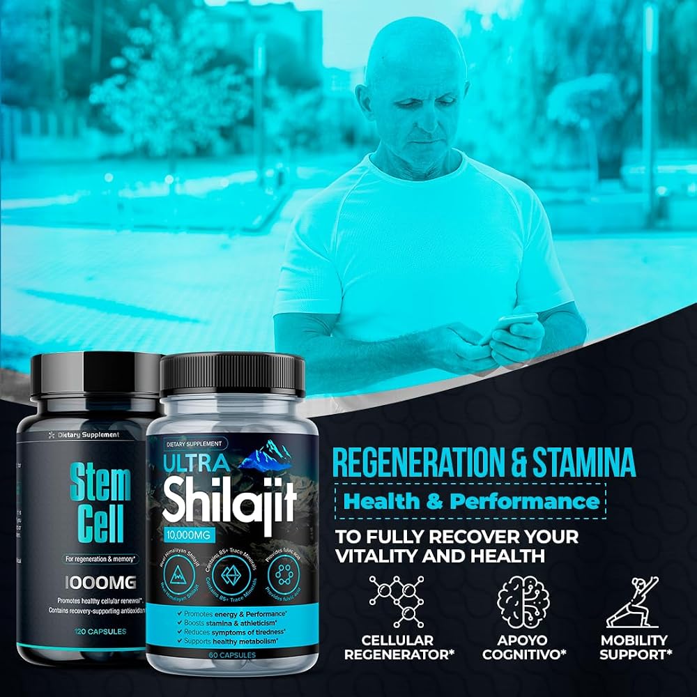 AURA VITAMINS Spirulina & Chlorella + Shilajit Bundle - 180 Capsules - image 6