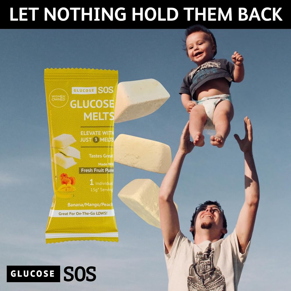 Glucose SOS Melts Fast Acting Dextrose Powder - 10 Packets - image 8
