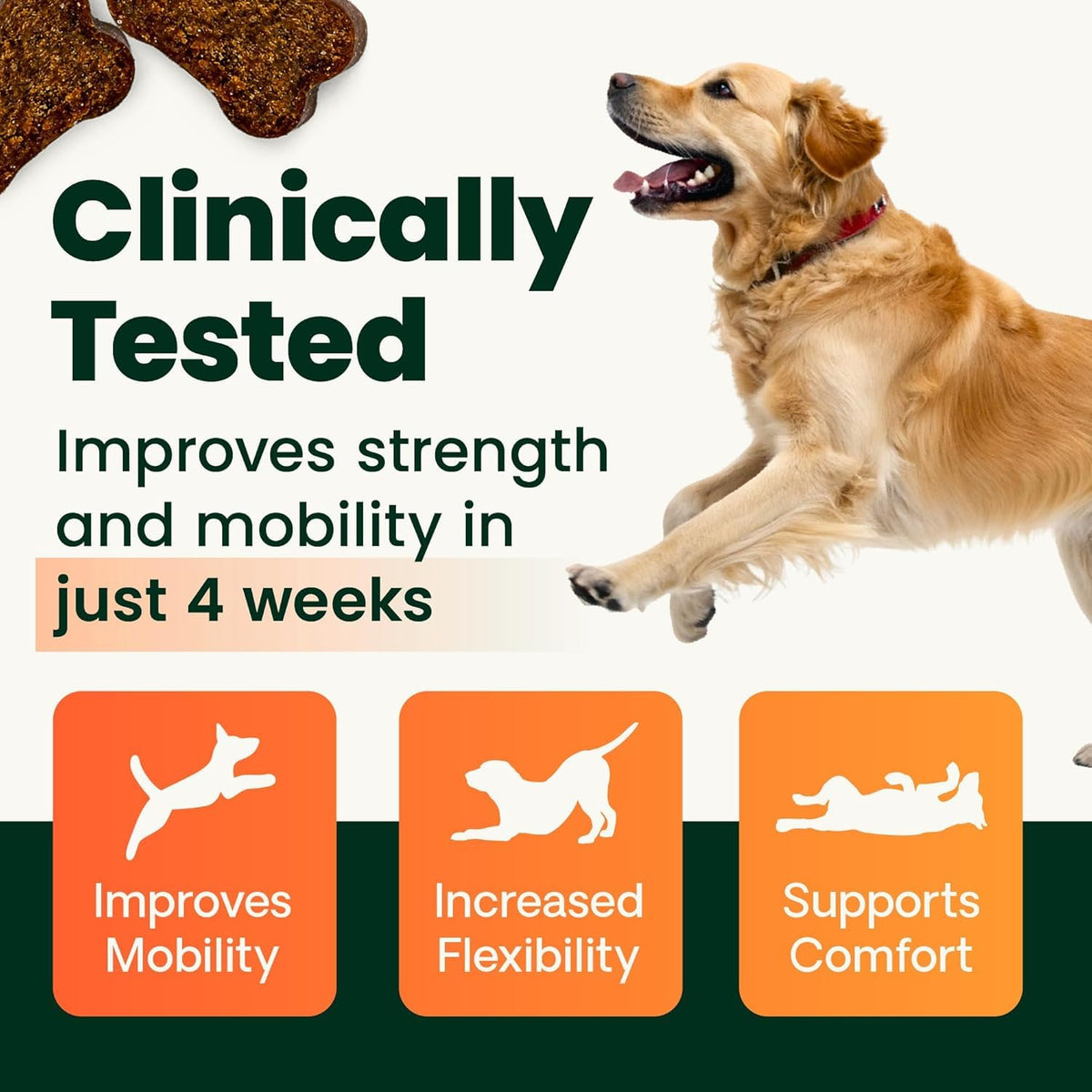 VetriScience Healthy Hip & Joint Chews for Dogs, Chicken - 120 Count - image 4