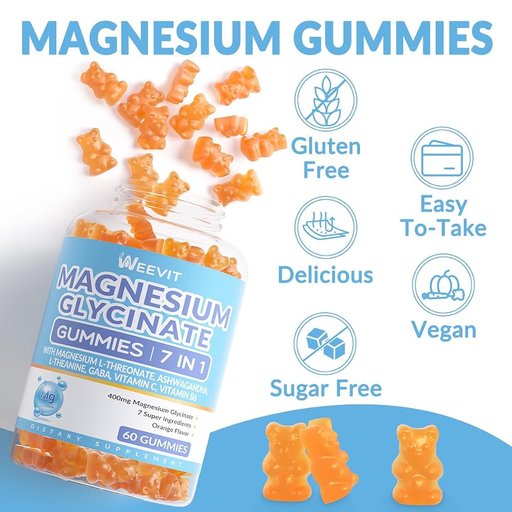 WEEVIT Magnesium Glycinate Gummies