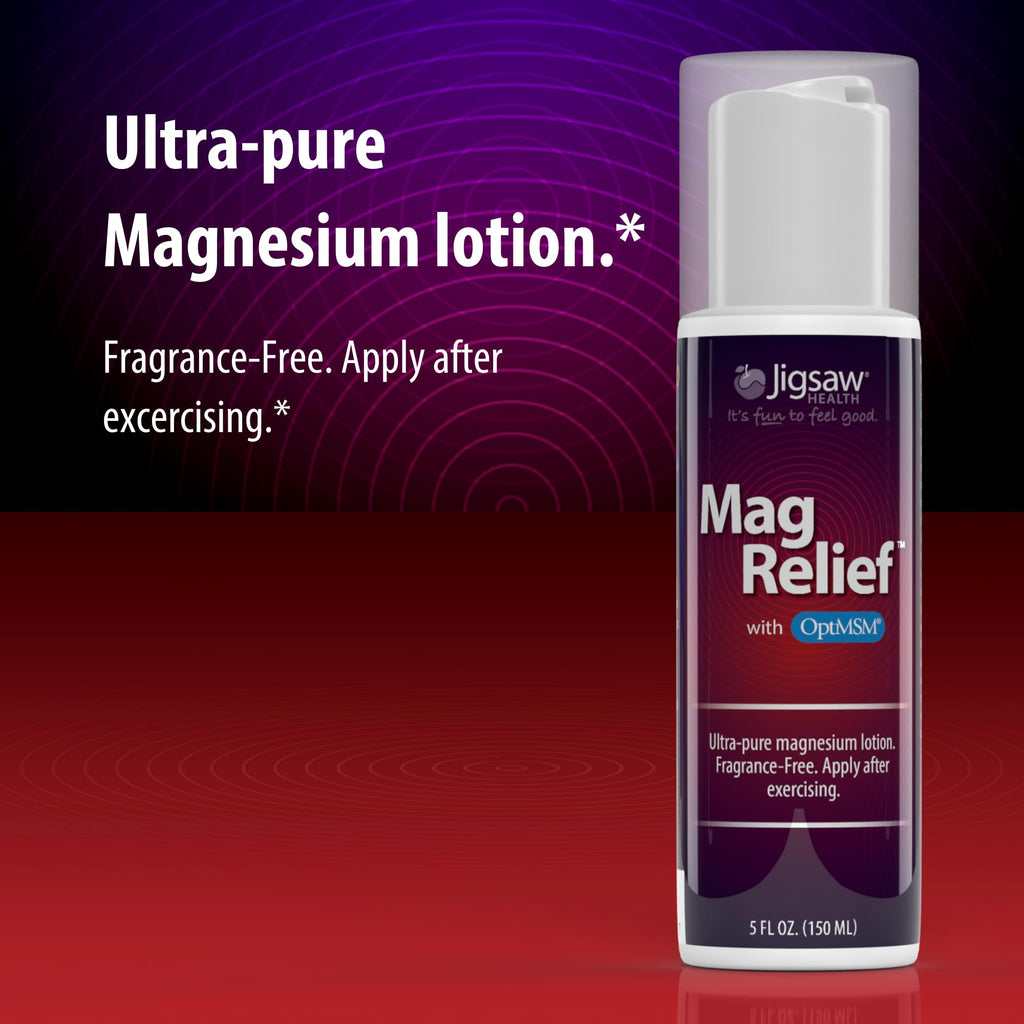 Jigsaw Health MagRelief Magnesium Lotion - 5 Ounces - image 2