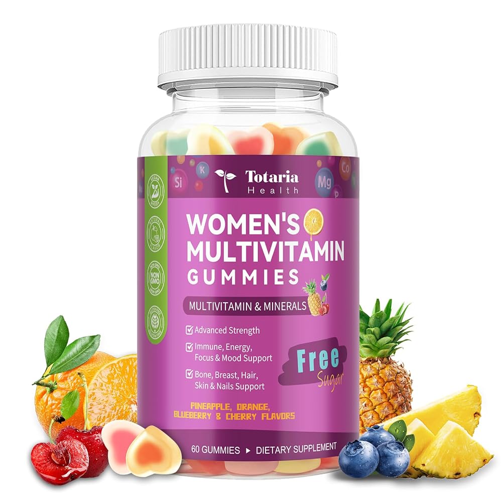 Totaria Sugar Free Women's Multivitamin Gummies with Iron - 60 Count