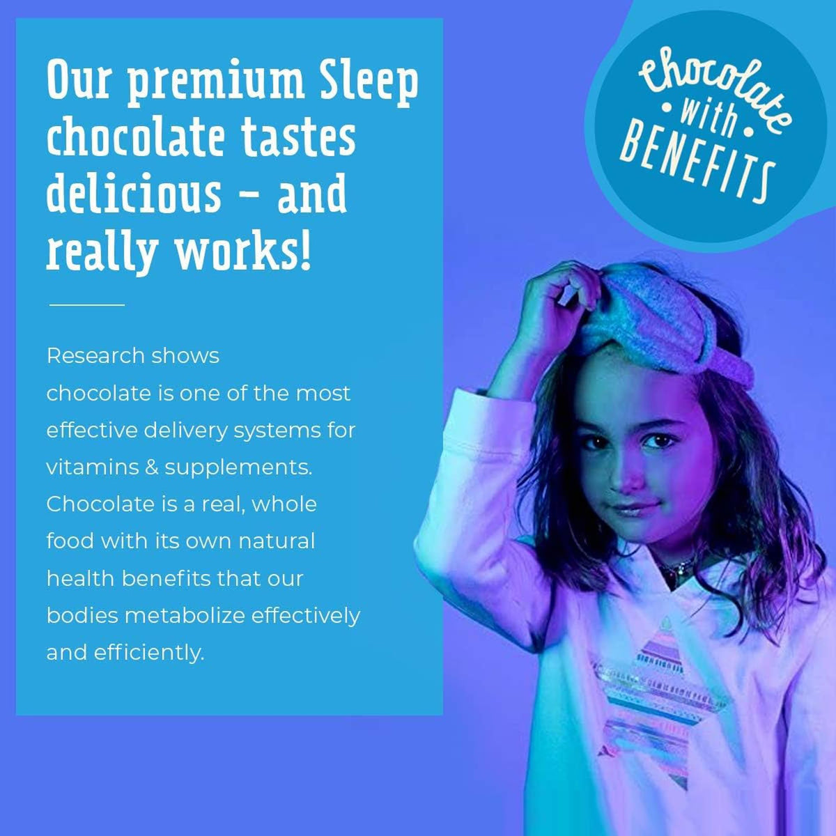 Good Day Chocolate Melatonin for Kids 1 mg - 80 Chewables - image 5