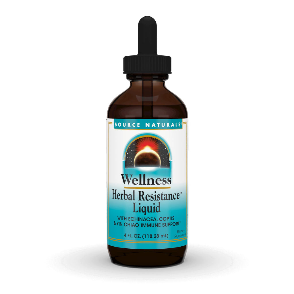 Source Naturals Wellness Herbal Resistance Liquid - 4 Fl Oz