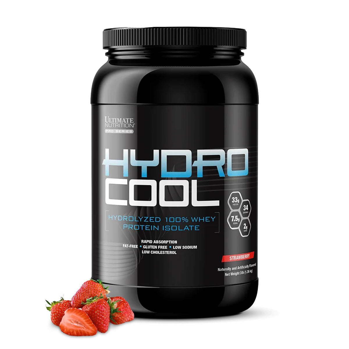 Ultimate Nutrition HydroCool Hydrolyzed Whey Protein Isolate Powder